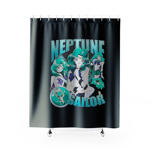 Sailor Neptune Sailor Moon Anime Shower Curtains