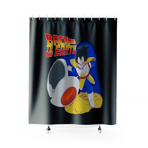 Back To The Earth Vegeta Shower Curtains