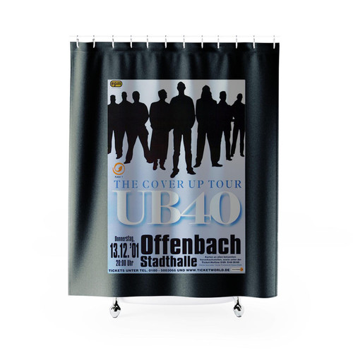 Ub 40 Light My Fire Frankfurt 2001 Shower Curtains