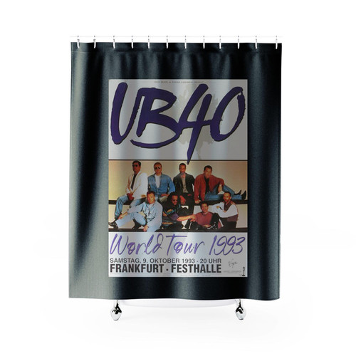 Ub 40 Promises And Lies Frankfurt 1993 Shower Curtains