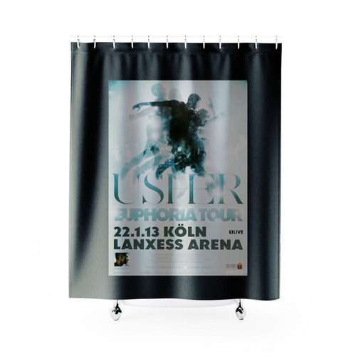 Usher Euphoria Koln 2013 Shower Curtains Usher Euphoria Koln 2013 Shower Curtains