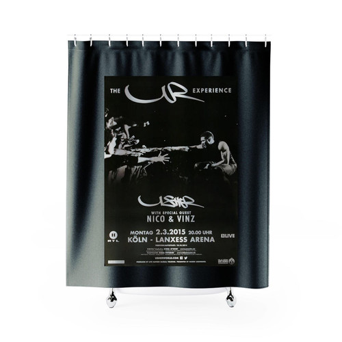 Usher Experience Koln 2015 Shower Curtains Usher Experience Koln 2015 Shower Curtains