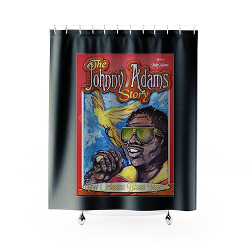 Van Morrison And Ry Cooder On The Blues Shower Curtains