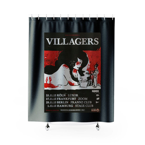 Villagers Awayland Tour 2013 Shower Curtains Villagers Awayland Tour 2013 Shower Curtains