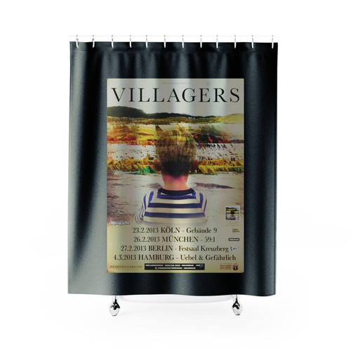 Villagers The Waves Tour 2013 Shower Curtains
