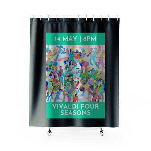Vivaldis Four Seasons With The Jersey Chamber Orchestra Shower Curtains