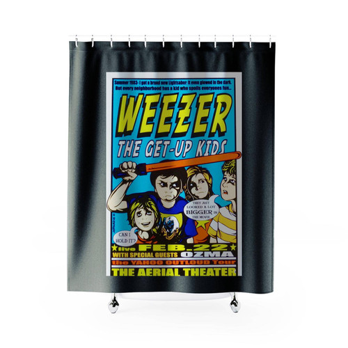 Weezer Concert 2001 Jermaine Rogers Houston Shower Curtains