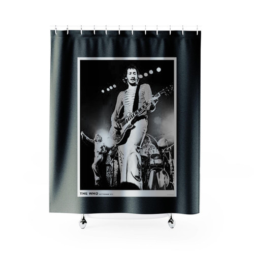 Who Pete Townsend Live Rotterdam 1975 Shower Curtains