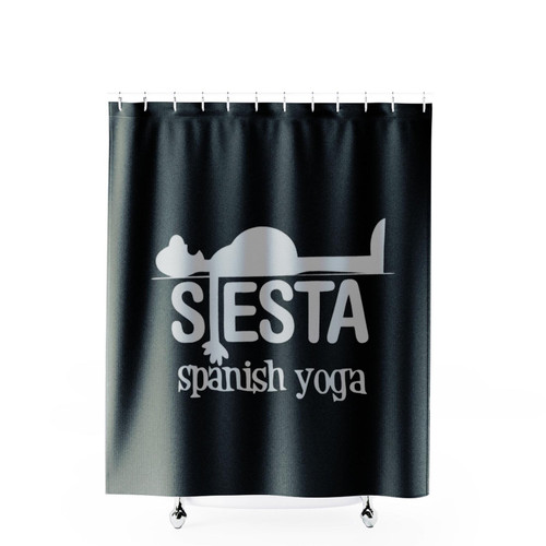 Siesta En Yoga Ioga Shower Curtains