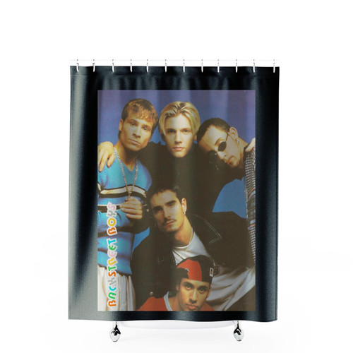 Backstreet Boys Colour Shower Curtains