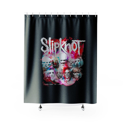 Slipknot The End So Far Masks Shower Curtains