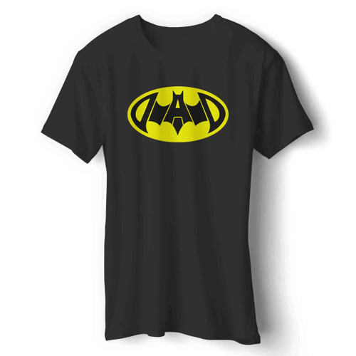 Batdad Logo Batman Superhero Man's T-Shirt