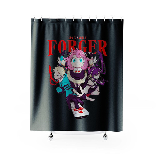Spy X Family Forger Shower Curtains
