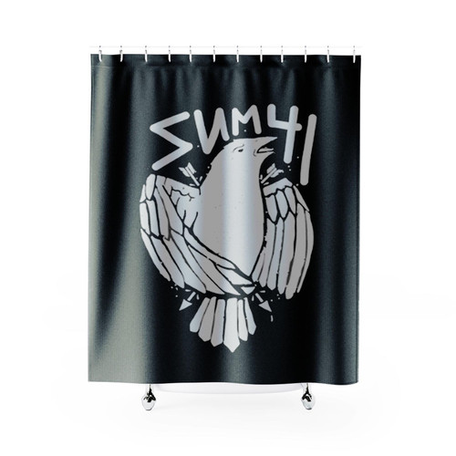 Sum 41 A Murder Of Crows Shower Curtains