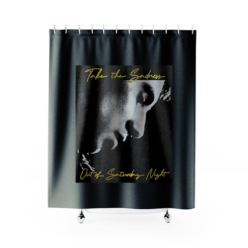 Take The Sadness Out Of Saturday Night Album Cover Shower Curtains