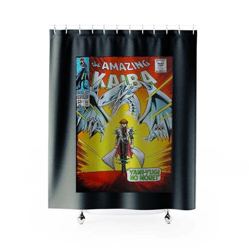The Amazing Kaiba Yu Gi Oh Anime Shower Curtains