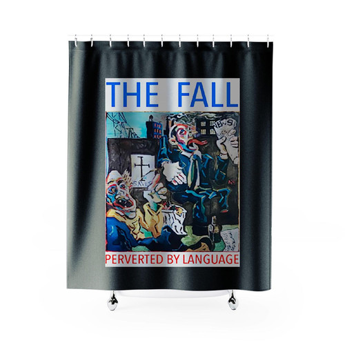 The Fall Perverted By Language Shower Curtains