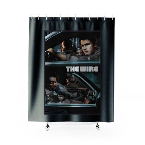 The Wire Tv Series Shower Curtains