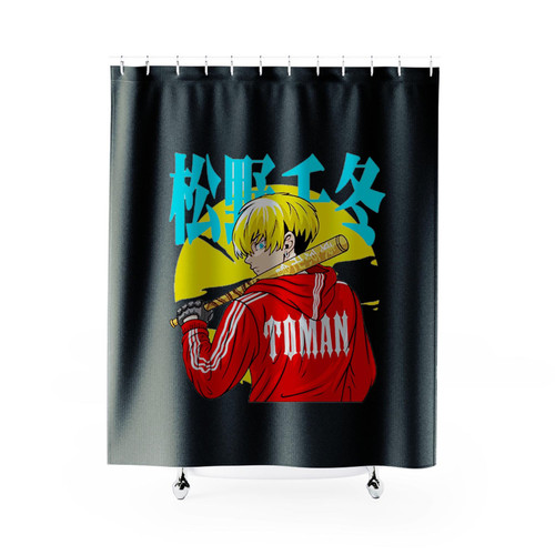 Tokyo Revengers Anime Tokyo Majin Shower Curtains