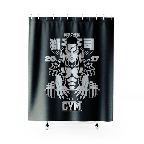 Tsukasa Stone Fitness Shower Curtains