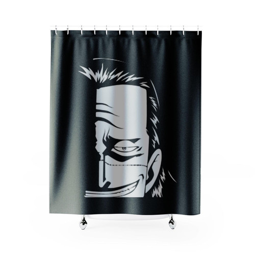 Sir Crocodile Shower Curtains