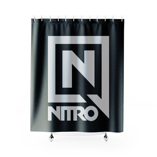 Ski Nitro Snowboard Shower Curtains