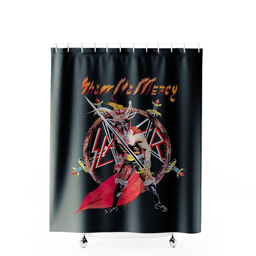 Slayer Slayer Show No Mercy Metal Thrash Band Shower Curtains