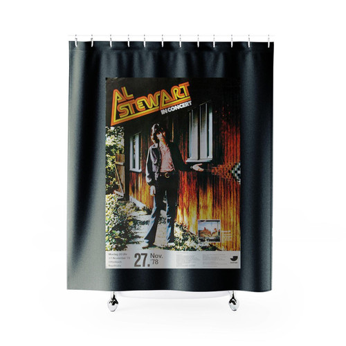 Al Stewart Time Passages Frankfurt 1978 Shower Curtains