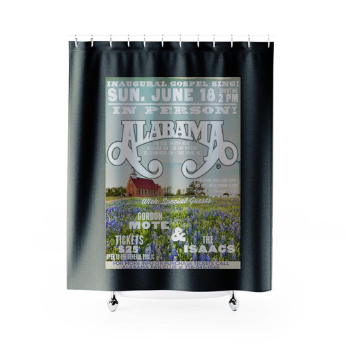 Alabama Band Concert Shower Curtains