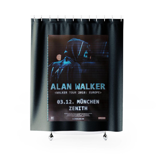 Alan Walker Walker Tour Munchen 2018 Shower Curtains