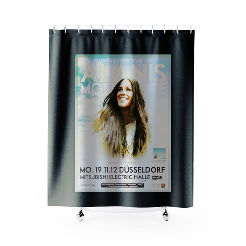 Alanis Morissette Guardian Angel Dusseldorf 2012 Shower Curtains