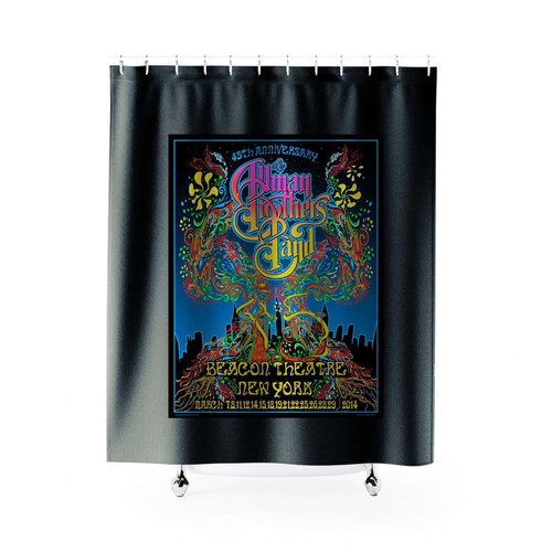 Allman Brothers Band Concert Shower Curtains