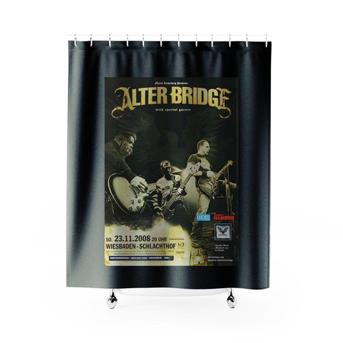 Alter Bridge Isolation Wiesbaden 2008 Shower Curtains