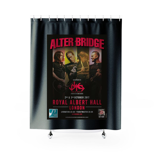 Alter Bridge Parallax Orchestra 2017 London Concert Tour Shower Curtains