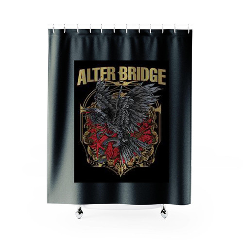 Alter Bridge Swarming Crow Shower Curtains