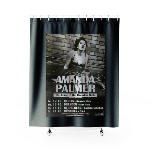 Amanda Palmer Dresden Dolls Tour 2008 Shower Curtains