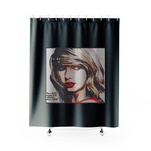 Vintage Taylor Swift Retro Shower Curtains