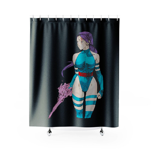 Warrior Telepath Shower Curtains Warrior Telepath Shower Curtains