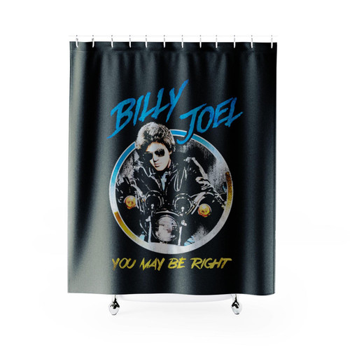 You May Be Right Billy Joel Shower Curtains
