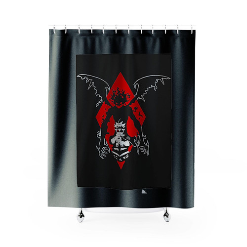 Black Clover Asta Anime Shower Curtains