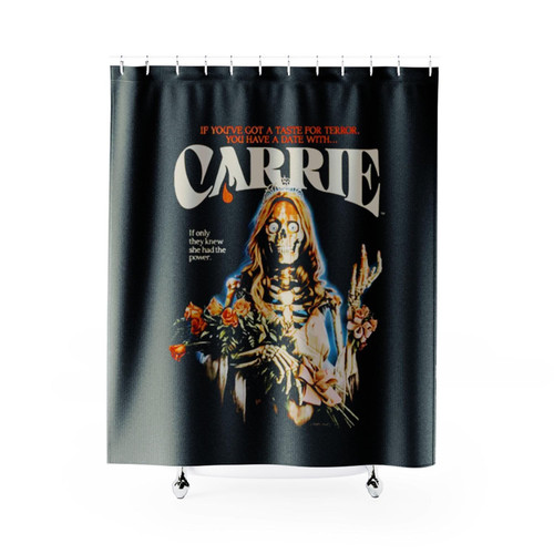 Carrie Horror Movie Halloween Shower Curtains