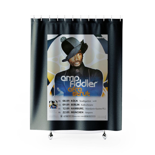Amp Fiddler Afro Strut Tour 2006 Shower Curtains