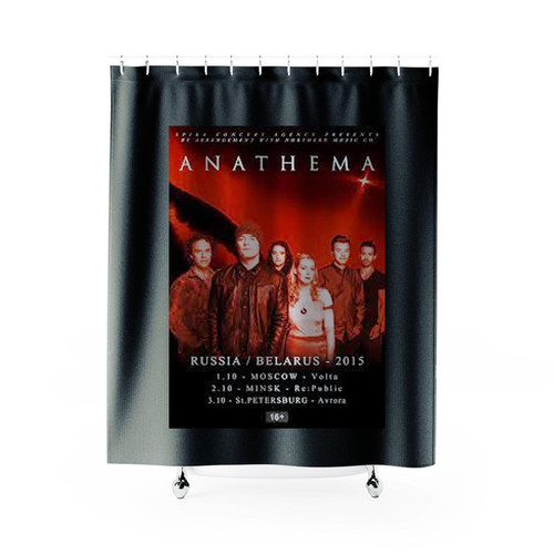 Anathema At Russia Belarus 2015 Shower Curtains