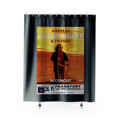 Andreas Vollenweider Vox Frankfurt 2004 Shower Curtains