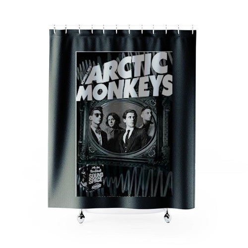 Arctic Monkeys Sound Space Shower Curtains