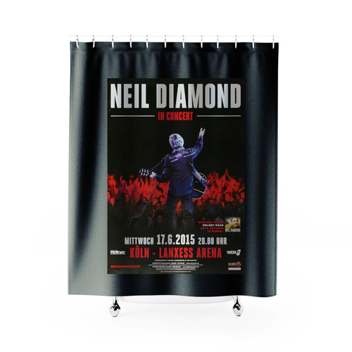 Art Garfunkel In Concert Koln 2015 Poster Shower Curtains