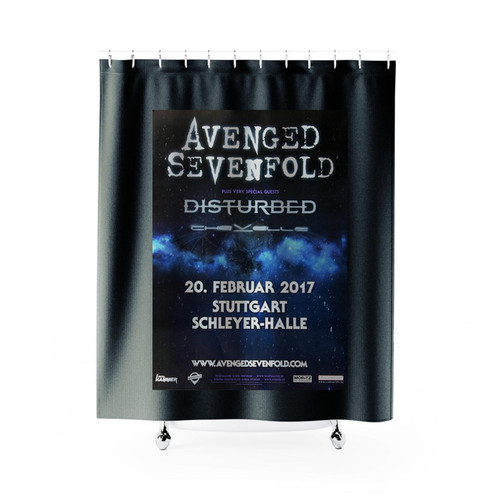 Avenged Sevenfold The Stage Stuttgart 2017 Shower Curtains