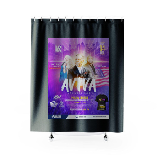 Aviva New York 2023 Shower Curtains