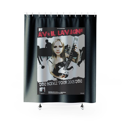 Avril Lavigne Bonez 2005 Shower Curtains