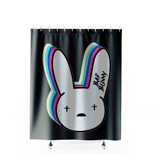 Bad Bunny Album Rapper Merch Shower Curtains
